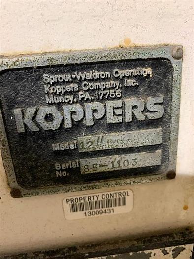 Used Sprout-Waldron (Andritz) 12" Stainless Steel Peanut Butter Mill