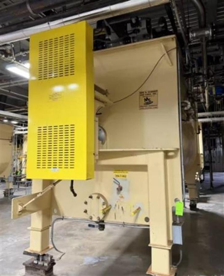 Used WM.A.Schmidt 50,000-lb Jacketed Horizontal Chocolate Tank