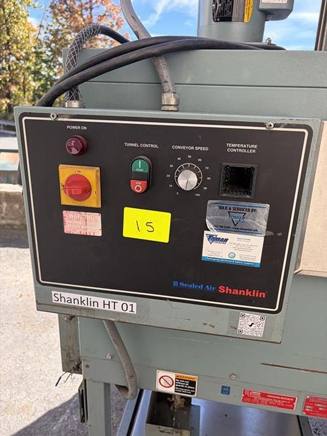 Used Shanklin Model T6H Shrink Tunnel