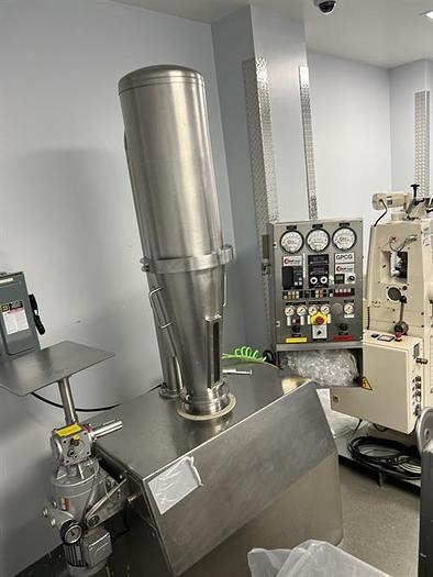 Used Glatt Model GPCG 1 Fluid Bed Dryer