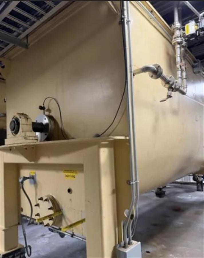 Used WM.A.Schmidt 50,000-lb Jacketed Horizontal Chocolate Tank