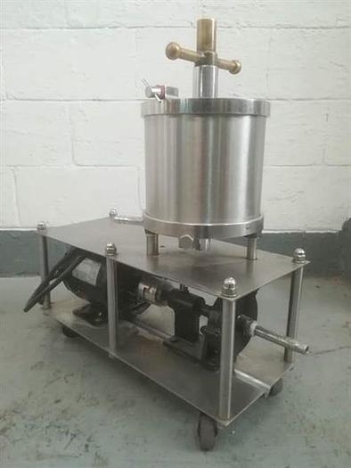 Used Stainless steel filter press