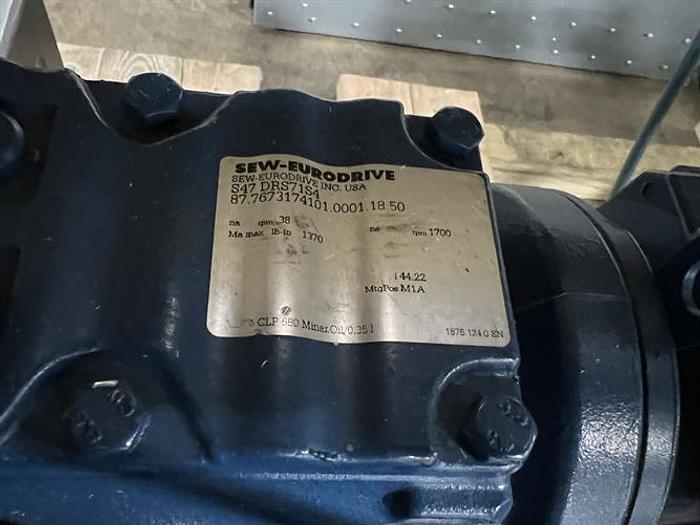 Used CTM Labeling Systems Model 3600a-AB-S84ex Print & Apply Labeler