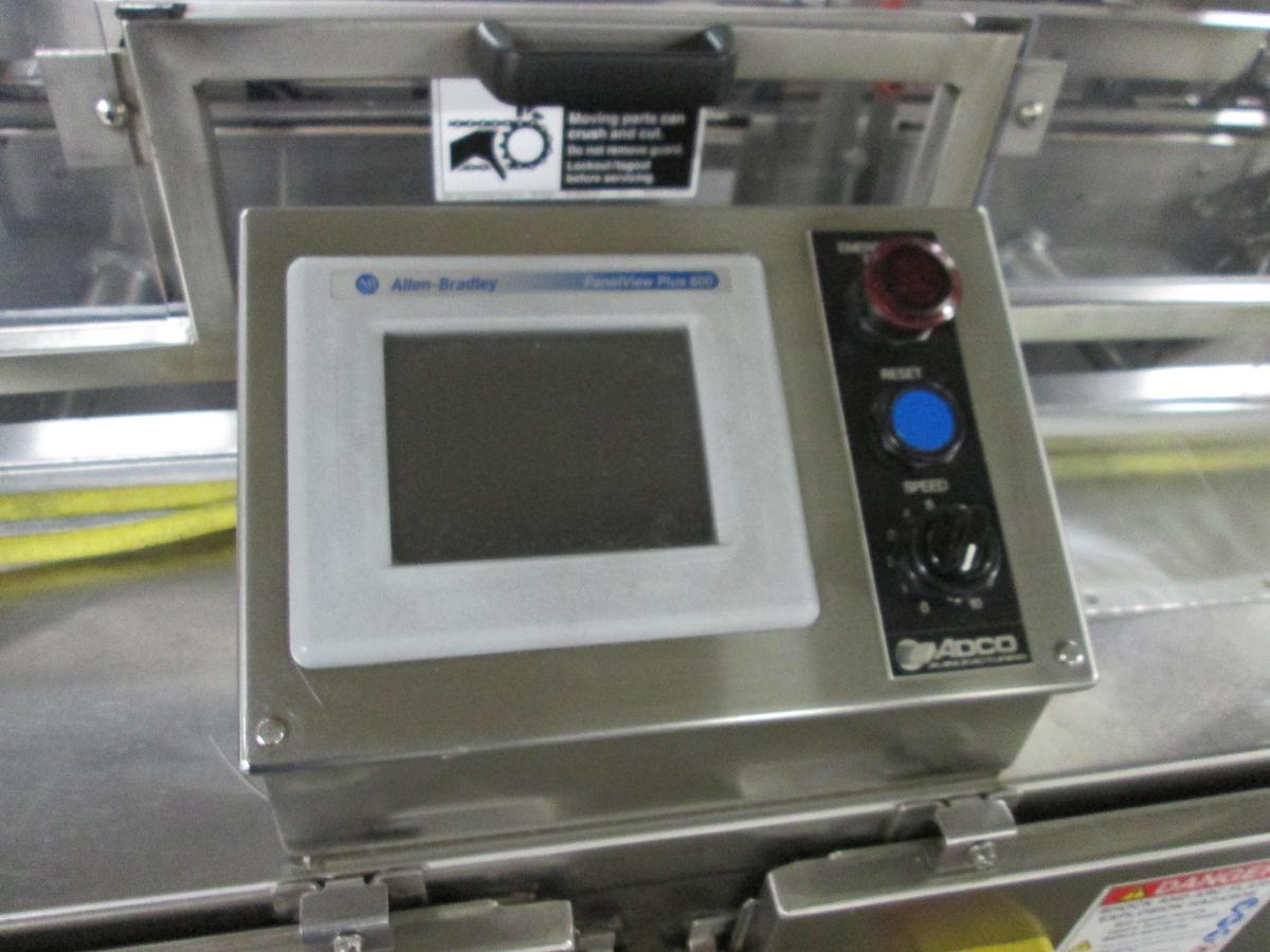 Used Adco Model 15DBC105SS Automatic Horizontal Cartoner