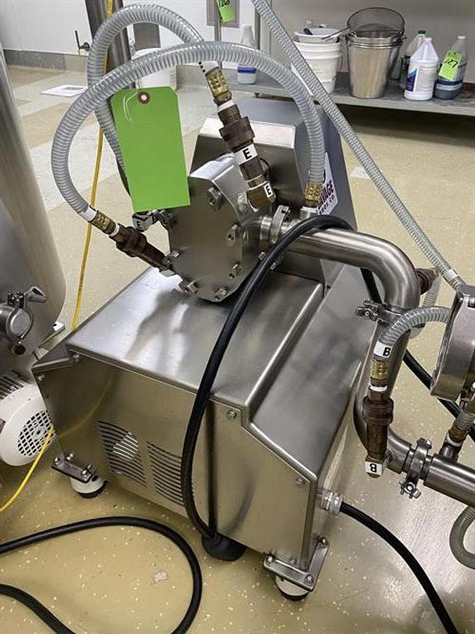 Used Savage 1250-lb Stainless Steel Chocolate Melter with Stainless Steel jacketed Pump