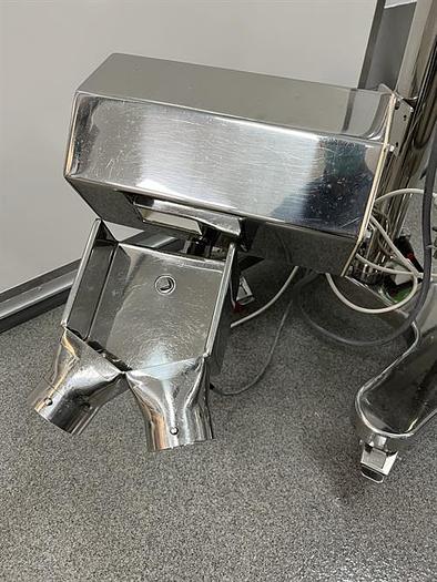 Used Safeline model 303 stainless steel metal detector for tablets