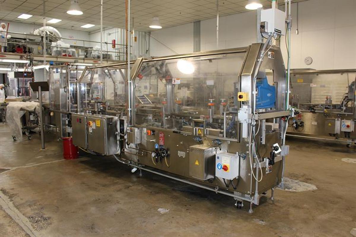 Used Adco Model 15DBC105SS Automatic Horizontal Cartoner