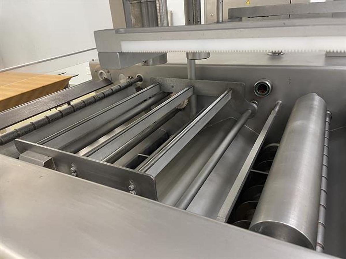 Used Sollich TTS-620 24" wide Temperstatic Enrober with Sollich Thermo Flow 40-ft Cooling Tunnel