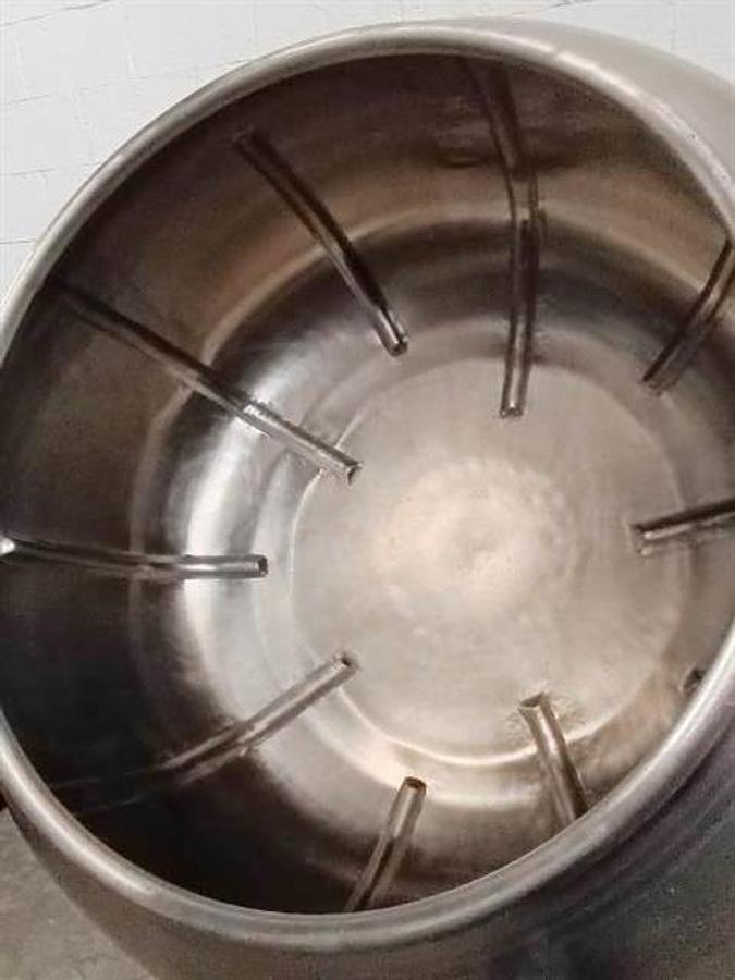 Used Stainless steel  model 36" diameter coating pan