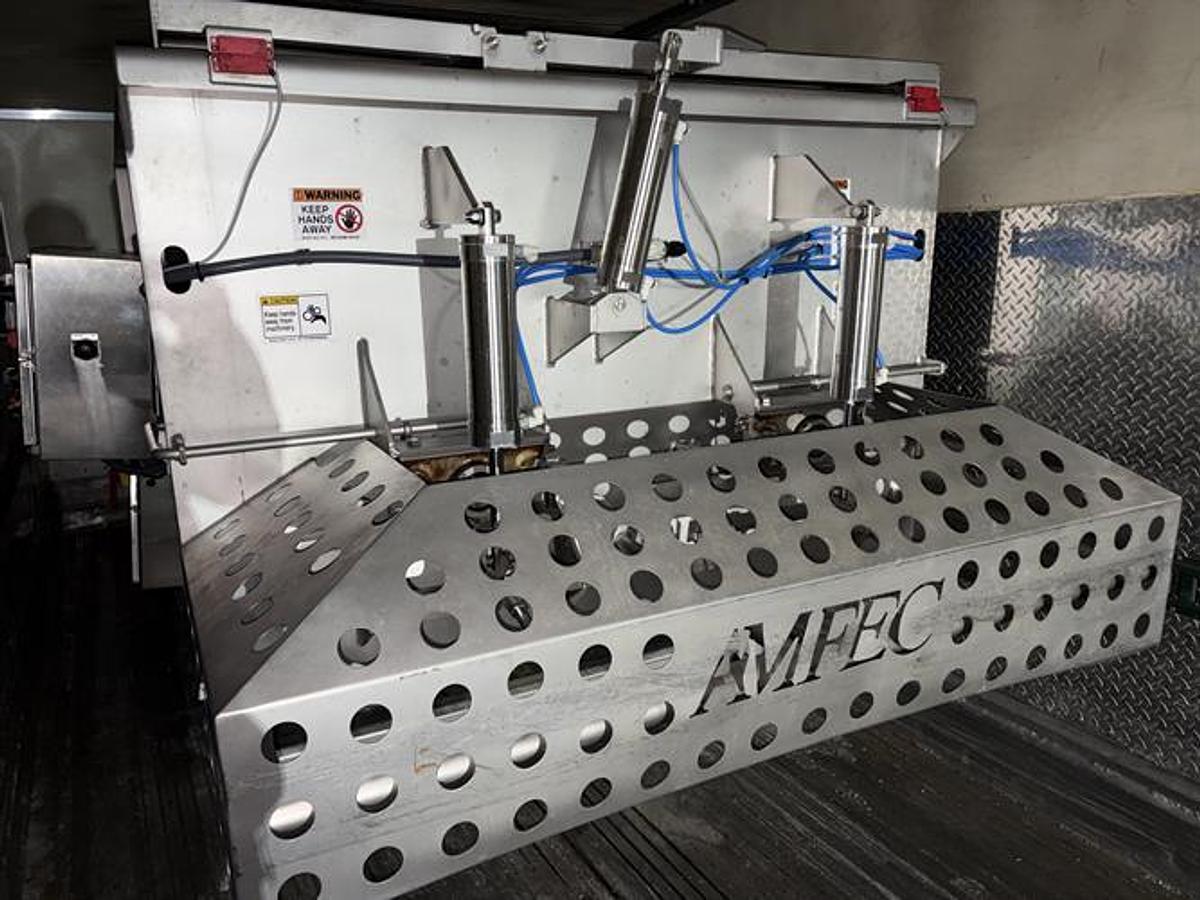 Used AMFEC Model 510 6,000 LB Paddle Mixer