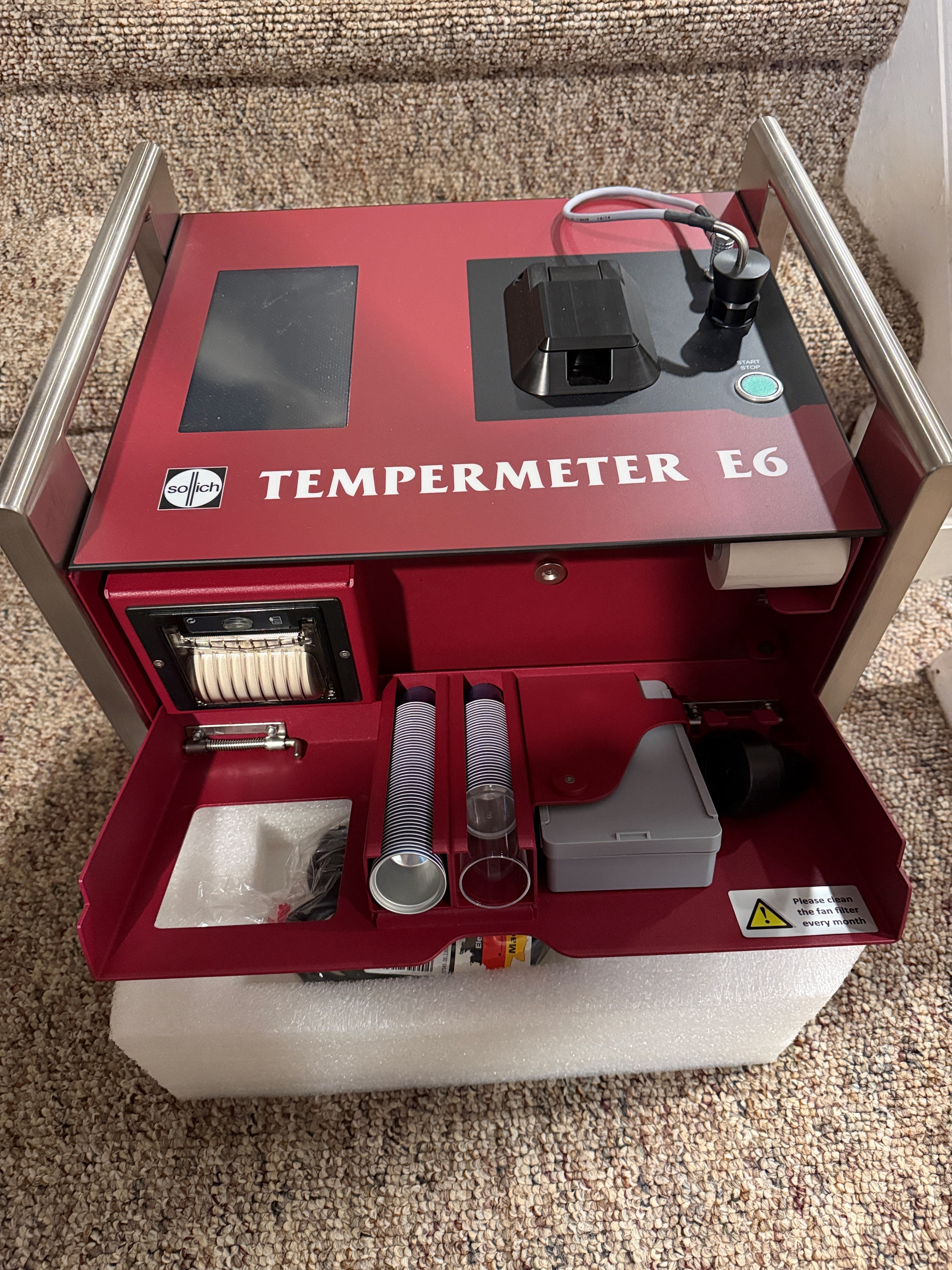 Used Sollich Tempermeter E6