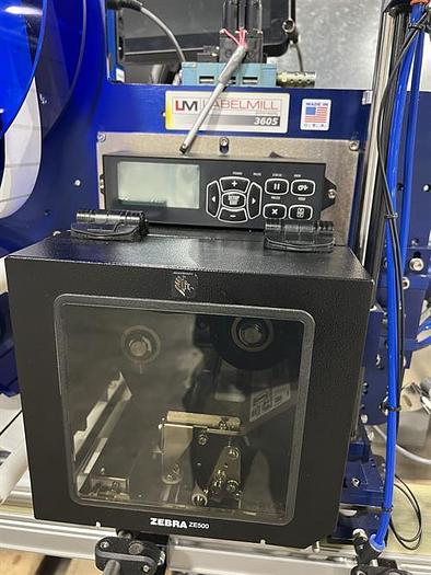 Used Label Mill Model LM3605CSTRH542-12 Print & Apply Labeler