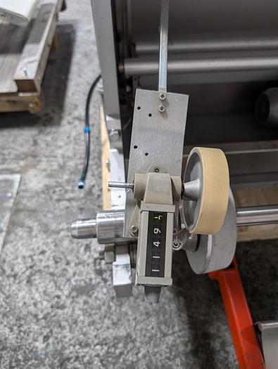 Used Klockner model LA-500 vertical strip packager