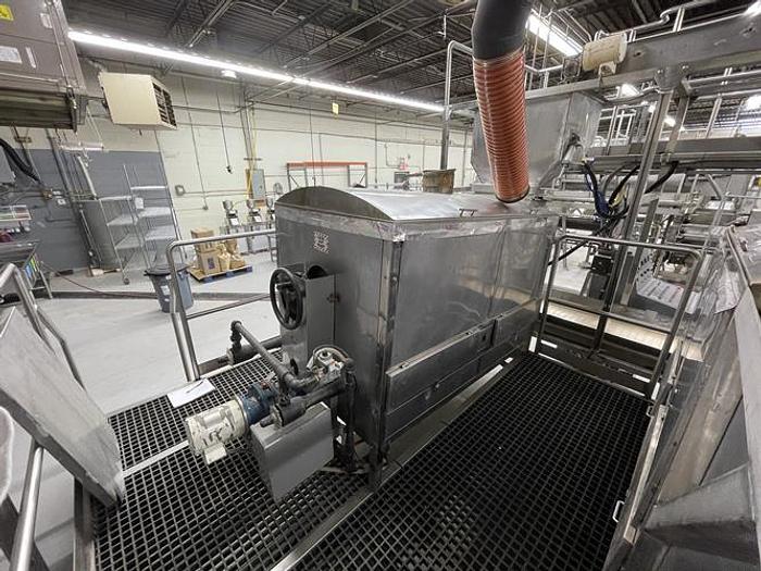 Used (3) 150-lb Capacity Stainless Steel Dry Roasters