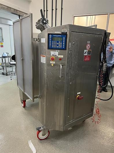 Used Patterson Kelley Buflovak 1 Cu Ft stainless steel V Blender with intensifier bar