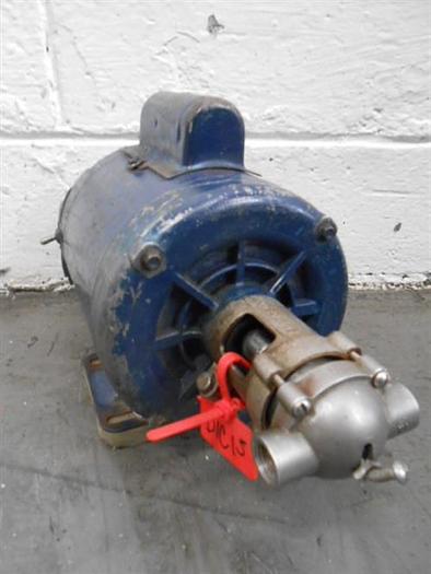 Used MILLIPORE CARBON STEEL VACUUM PUMP