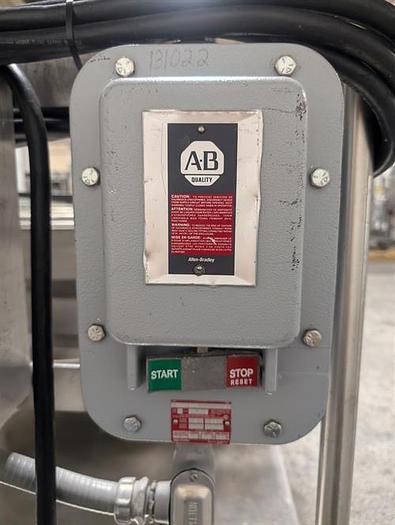 Usado Sweco model MX48Y686EPP4SDSETLWC  48" diameter single deck sifter (base only)