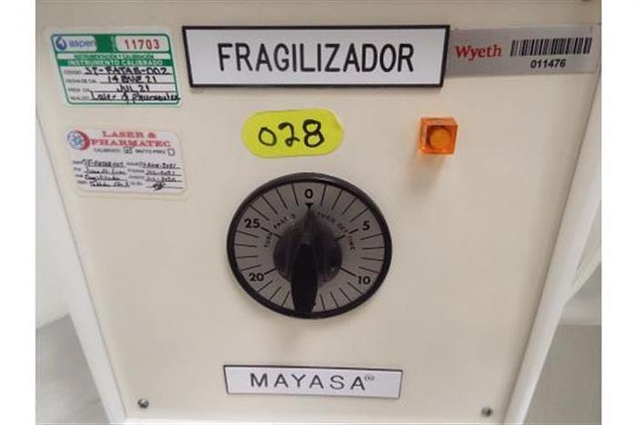 Used MAYASA Tablet Fragilizer