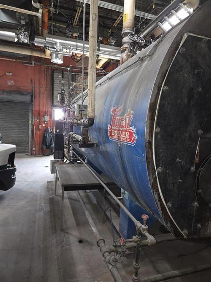 Used Hurst 850HP Gas Fired Boiler