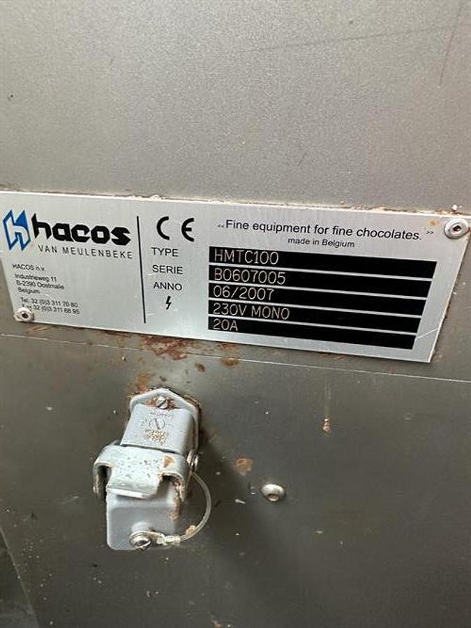 Used Hacos 100 kg Automatic Tempering Machine