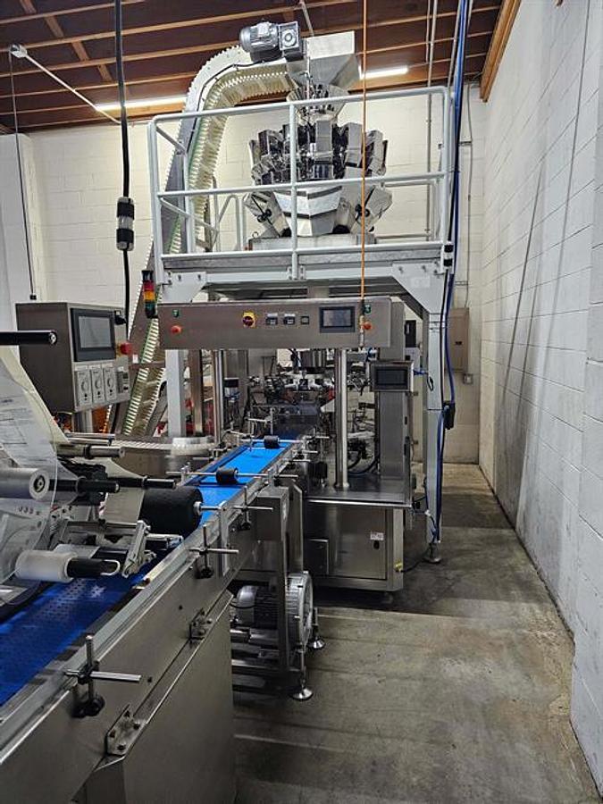 Used Shenzhen Ouya Industry Pre-made Pouch Machine with Scales
