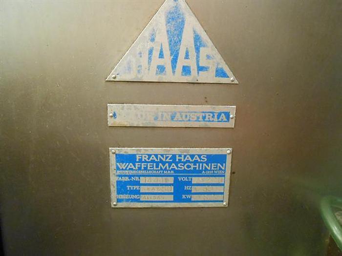Used Haas 80 Plate Wafer Oven Complete Wafer Line