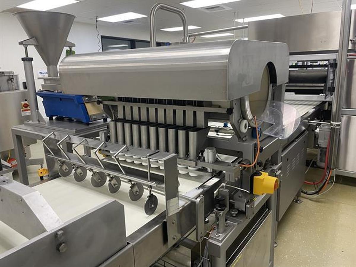 Used Sollich 620 (24") Caramel Nut Cluster Depositing Line - 150 clusters/minute