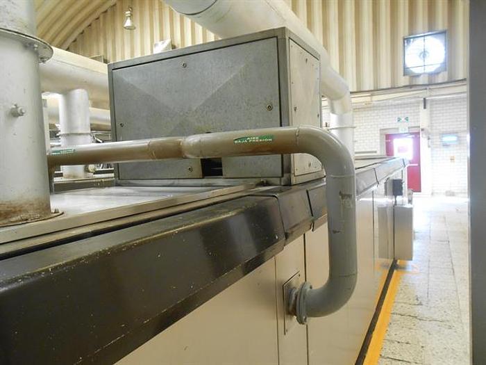 Used Haas 80 Plate Wafer Oven Complete Wafer Line