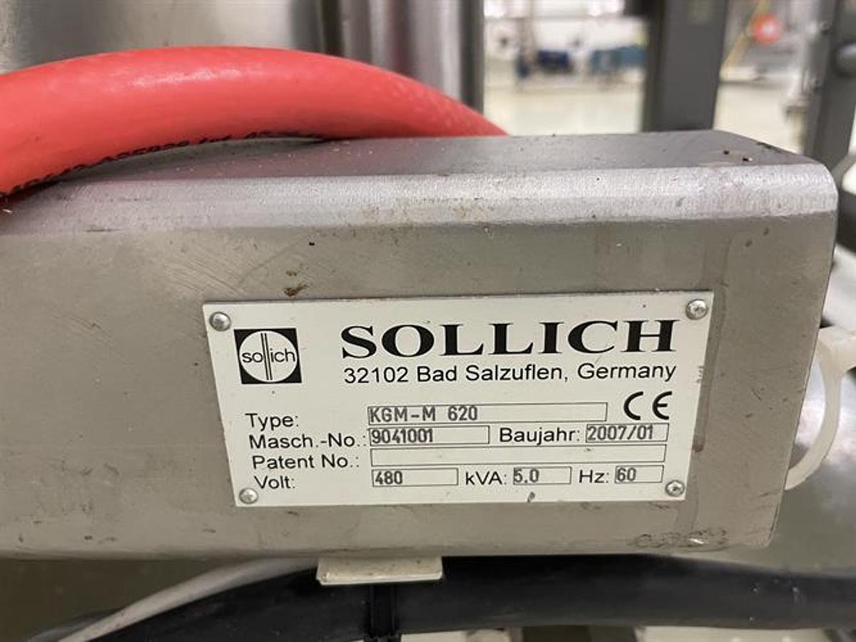 Used Sollich 620 (24") Caramel Nut Cluster Depositing Line - 150 clusters/minute