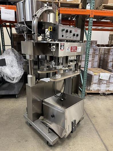 Used Kaps-All model E 4 spindle capper