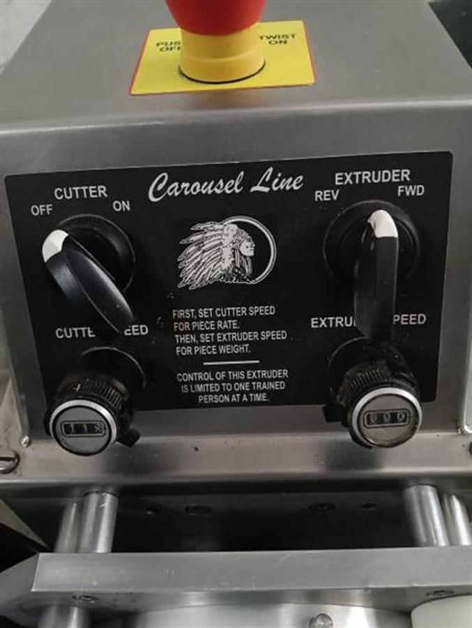 Used Savage Carousel Wire Cut Cream Extruder