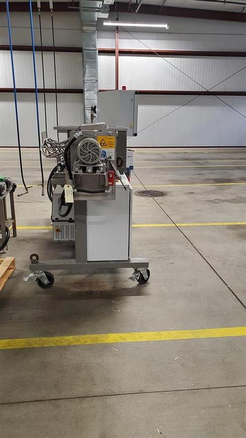 Used Baker Perkins Model MP24 Stainless Steel Twin Screw Extruder