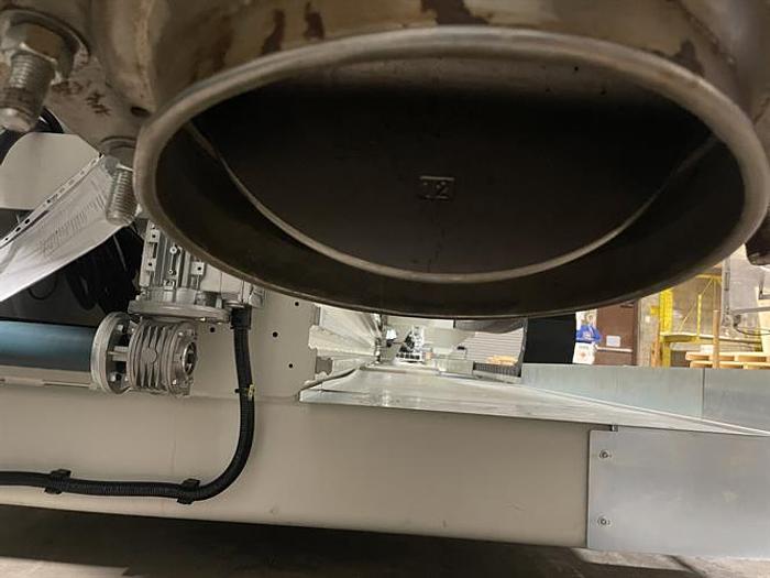 Used Patterson Kelley 60 cuft Stainless Steel V-Blender with Intensifier Bar