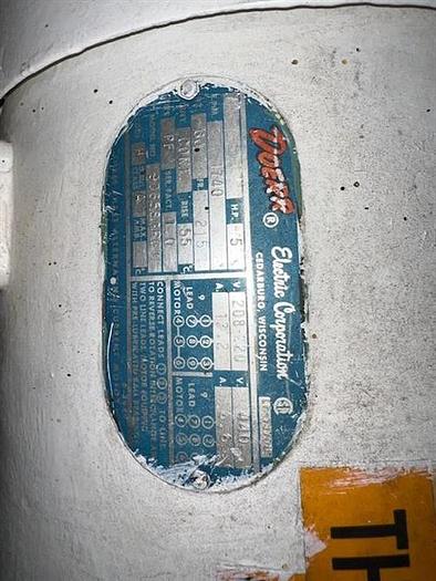 Used Patterson Kelley 10 Cu Ft stainless steel V Blender