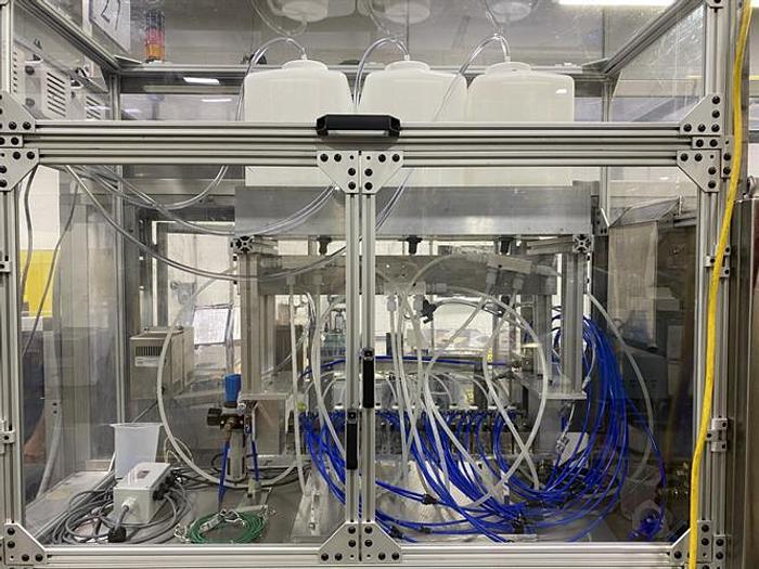 Used Unifill Model TR-86 Single Dose Thermoformer, Filler and Sealer