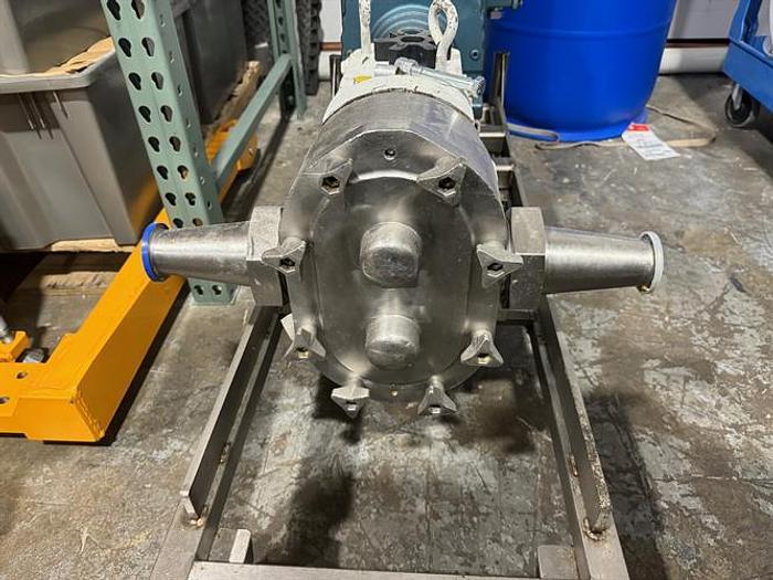 Used Waukesha model 130 SS Positive Displacement Pump