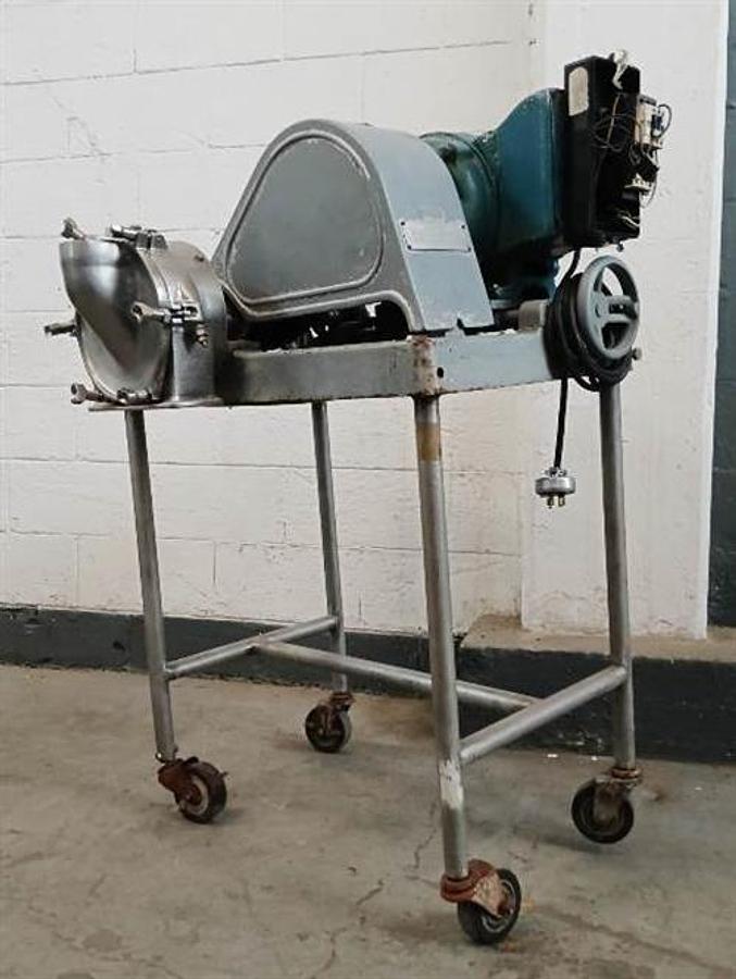 Used Fitzmill Model JT stainless steel  homolloid Mill