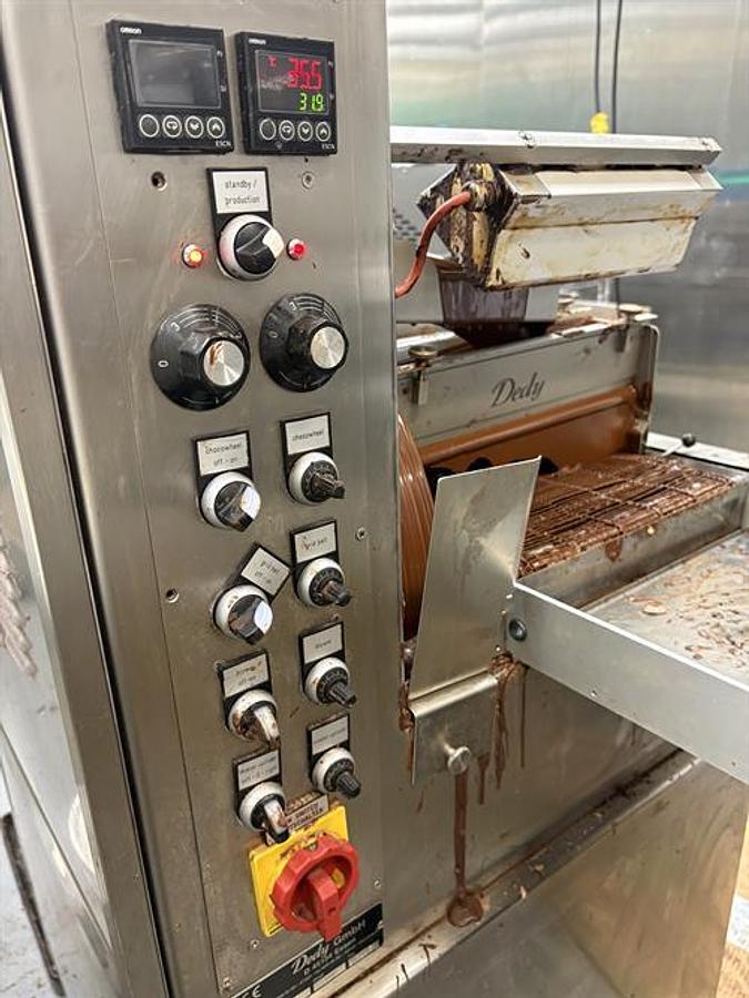 Used Dedy 320mm SS Enrober with Cooling Tunnel