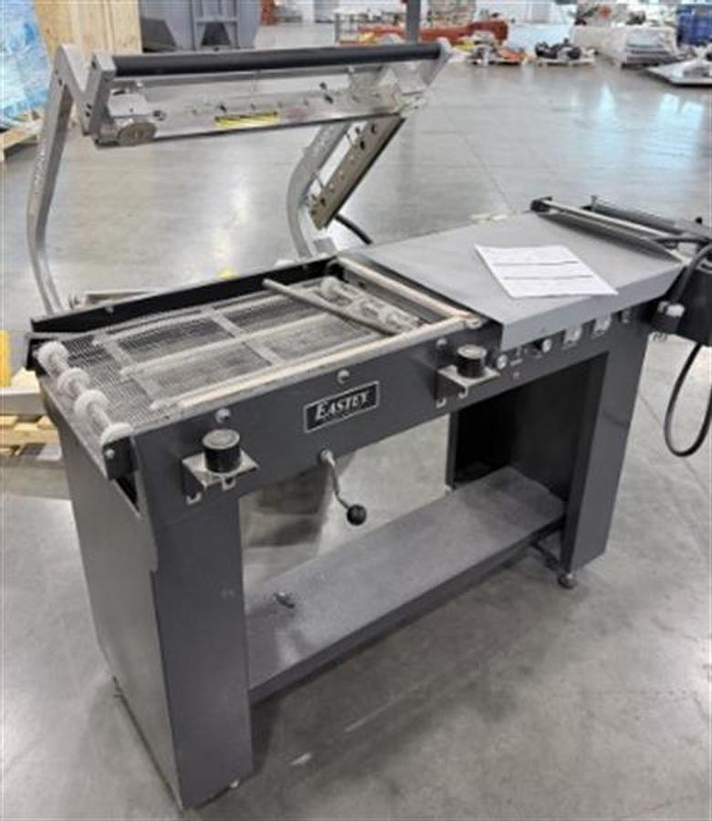 Used Eastey L-Bar Sealer with Shrink Tunnel
