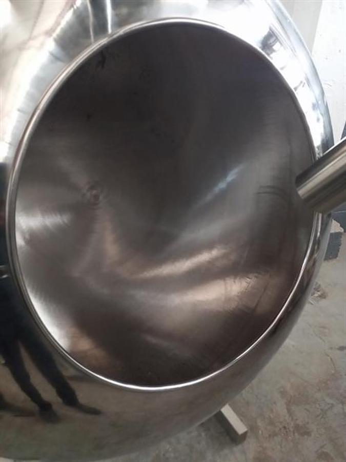 Used SaintyCo model SQY-1000 40" dia. coating pan