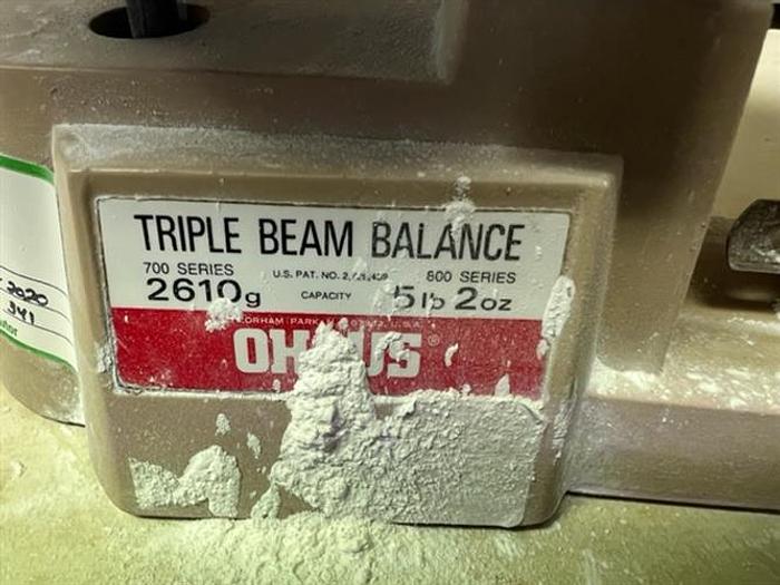 Used O'Hause Triple Beam Balance