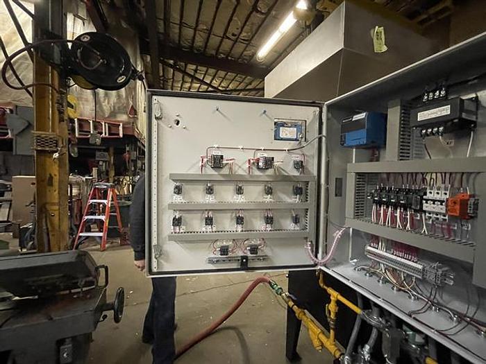 Used Bauer 322 1000 lb/hr Batch Dry Nut Roaster