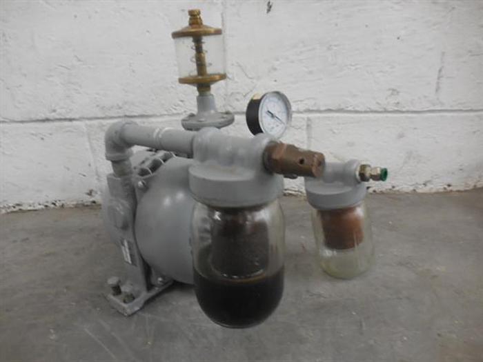 Used Gast Carbon Steel Vacuum Pump