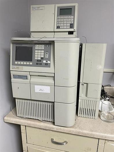 Used (2) Alliance HPLC with 2695 Separations Module and 2996 Photodiode Array Detector with one PC with software