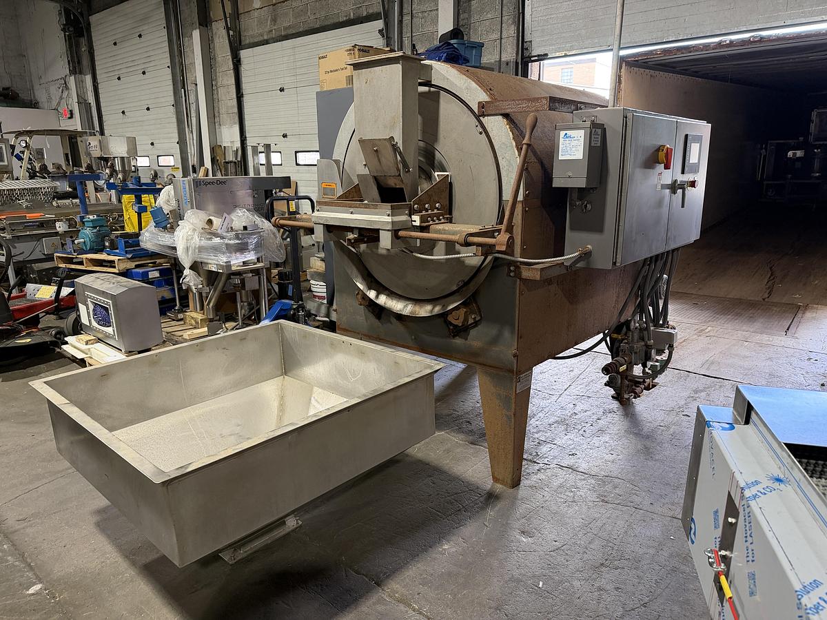 Used AC Horn model 322-M 1,000 lb/hr 3-bag Dry Nut Roaster