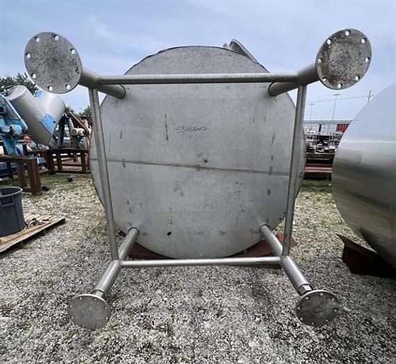 Used Silver State Stainless Brew Tank, 30 Barrel Mash Tun Cap1800 Gallon SS Mix Tank