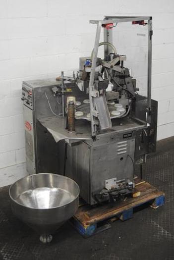 Used Kalix model KX600 Tube Filler with Hot Air Sealing Head -