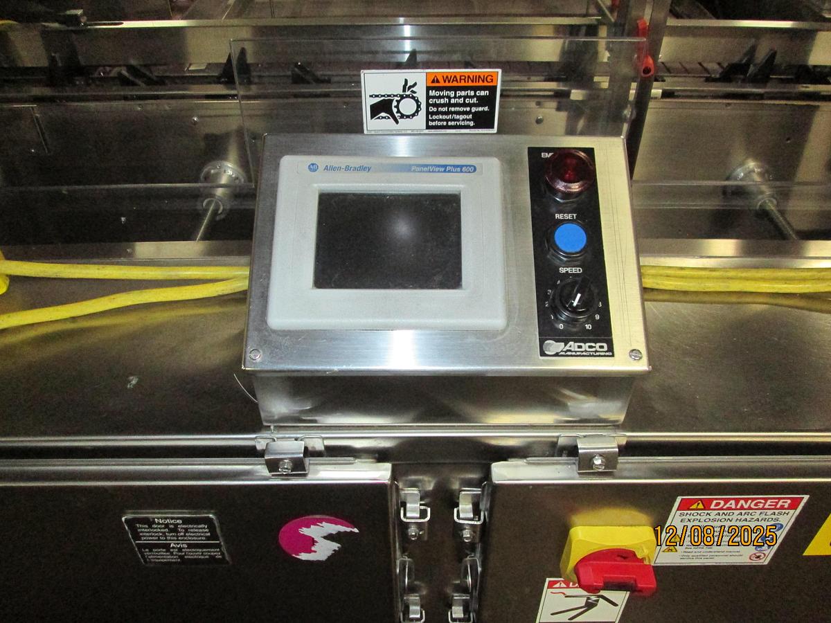 Used Adco Model 15DBC105SS Automatic Horizontal Cartoner
