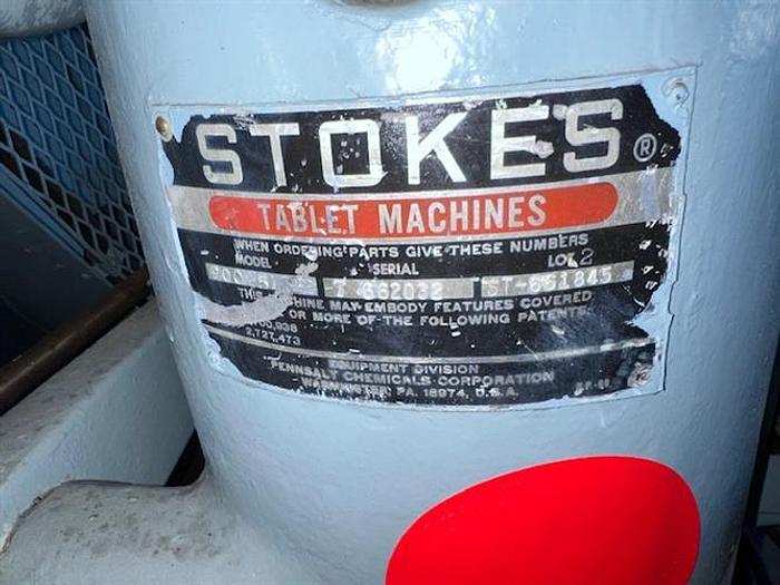 Used Stokes model BB2 45 station tablet press