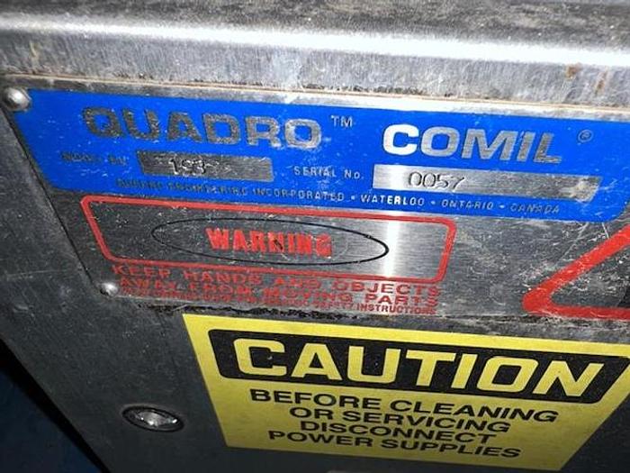 Used Quadro model 193 stainless steel Comil